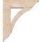 Ekena Millwork Thorton Traditional Smooth Bracket w/ Offset Brace, Douglas Fir, 7 1/2"W x 26"D x 30"H BKT0806X26X30THR01SDF - alternate 4